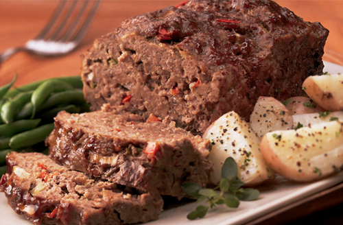 High Plains Bison Meatloaf Recipe Image